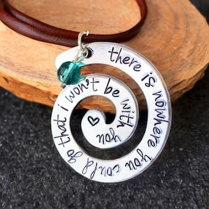 Moana Necklace, Moana Birthday Gifts, Birthday Gifts For Her, There is nowhere you could go that I won&#39;t be with you, natashaaloha, Moana