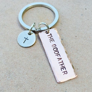 The Godfather Keychain, Gifts For Godfather, Godfather Gifts, Baptism Gifts, Natashaaloha