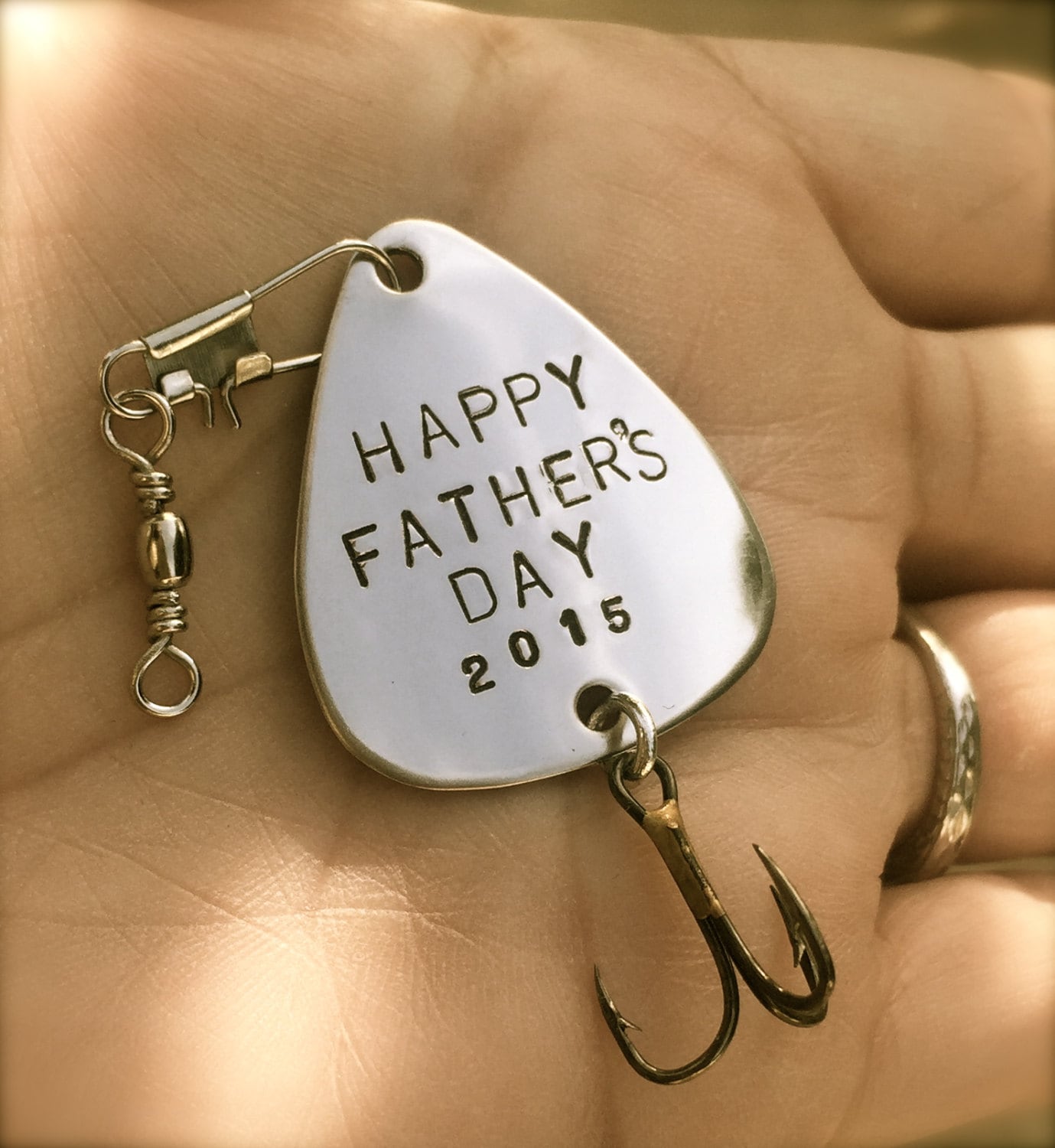 Hook Line and Sinker fishing lure Boyfriend Gift Hooked On | Etsy