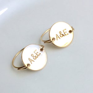 Personalized Gifts For Her, Hand Stamped Ring, Gold Ring, Personalized Rings, Initial Ring, Birthday Ring, Gifts For Daughter,Natashaaloha