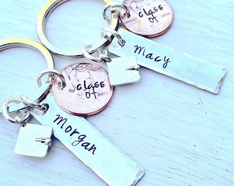 Graduation Gifts 2025, Graduation Penny Keychain, High School Graduation,Graduation Gifts,Penny Keychain,Graduation Gifts For Team,Keychain