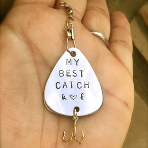 Gifts For Him, My Best Catch Fishing Lure,Personalized Gifts For Him, Fishing Lures, Natashaaloha, Birthday Gifts For Him, Valentine Gifts