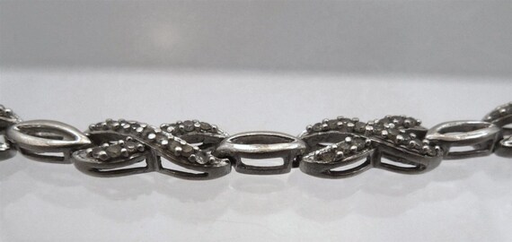 Diamonds In Sterling Eternity Link Bracelet - Man… - image 4