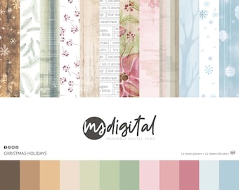 MODASCRAP – Weihnachtsfeiertage – DIGITALE EDITION