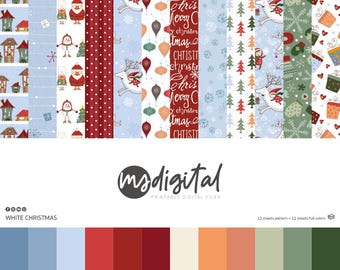MODASCRAP - White Christmas - DIGITALE EDITION