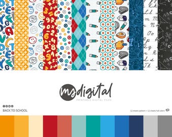 MODASCRAP – Zurück zur Schule – DIGITALE EDITION