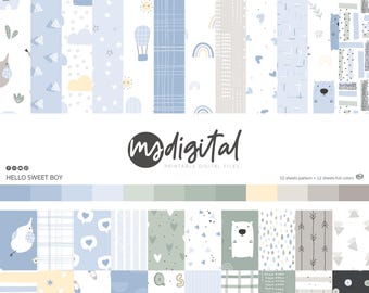 MODASCRAP - Hello Sweet Boy - DIGITALE EDITION