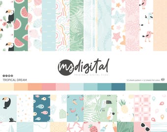 MODASCRAP - Tropical Dream - DIGITALE EDITION