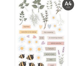 MODASCRAP – Stanzformen – Kräuter und Blumen – DIGITALE EDITION