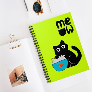 Süßes Notizbuch Katze