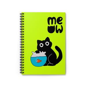 Cute Cat Spiral Notebook