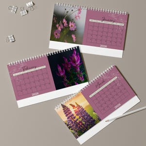 2026 Floral Desk Calendar: Inspirational Home Office Planner