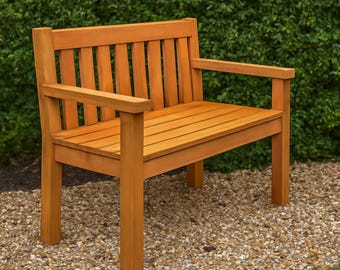 2x4 Wooden Bench Build Plan – DIY Outdoor Woodworking Bench Plan | Patio Furniture Plans PDF Download