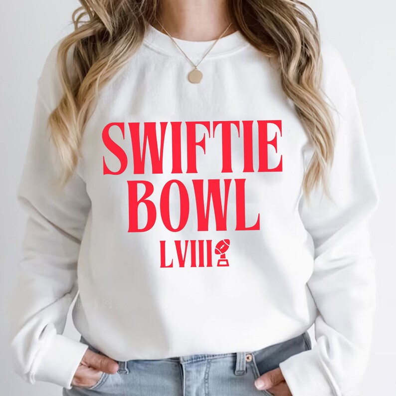 Swiftie Bowl Sweatshirt, Super Bowl Shirt, Funny Super Bowl Shirt, Cute