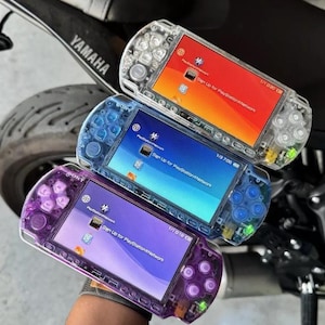 Custom PSP Console Bundle: Includes Battery, Storage, and More