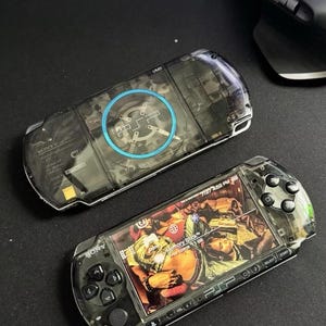 Custom PSP Console Bundle: Includes Battery, Storage, and More