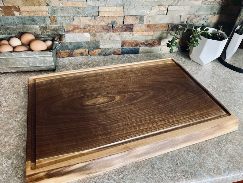 Customizable Live Edge Cutting Board Etsy