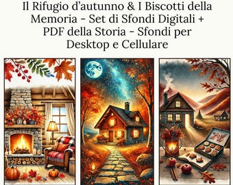 Il rifugio d'autunno e i biscotti dei ricordi - una storia per chi ama l'autunno
