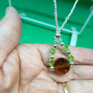 Beautiful pendant with crystal ball
