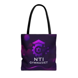 NTI Gymnasiet Tote Bag - Stylish and practical tote for students and teachers, Back to School gift, College essentials, Eco-friendly