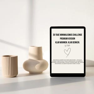 30 Tage Minimalismus Challenge PDF | Ordnung schaffen & bewusst leben | Download