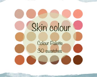 Procreate Skin Colour Palette