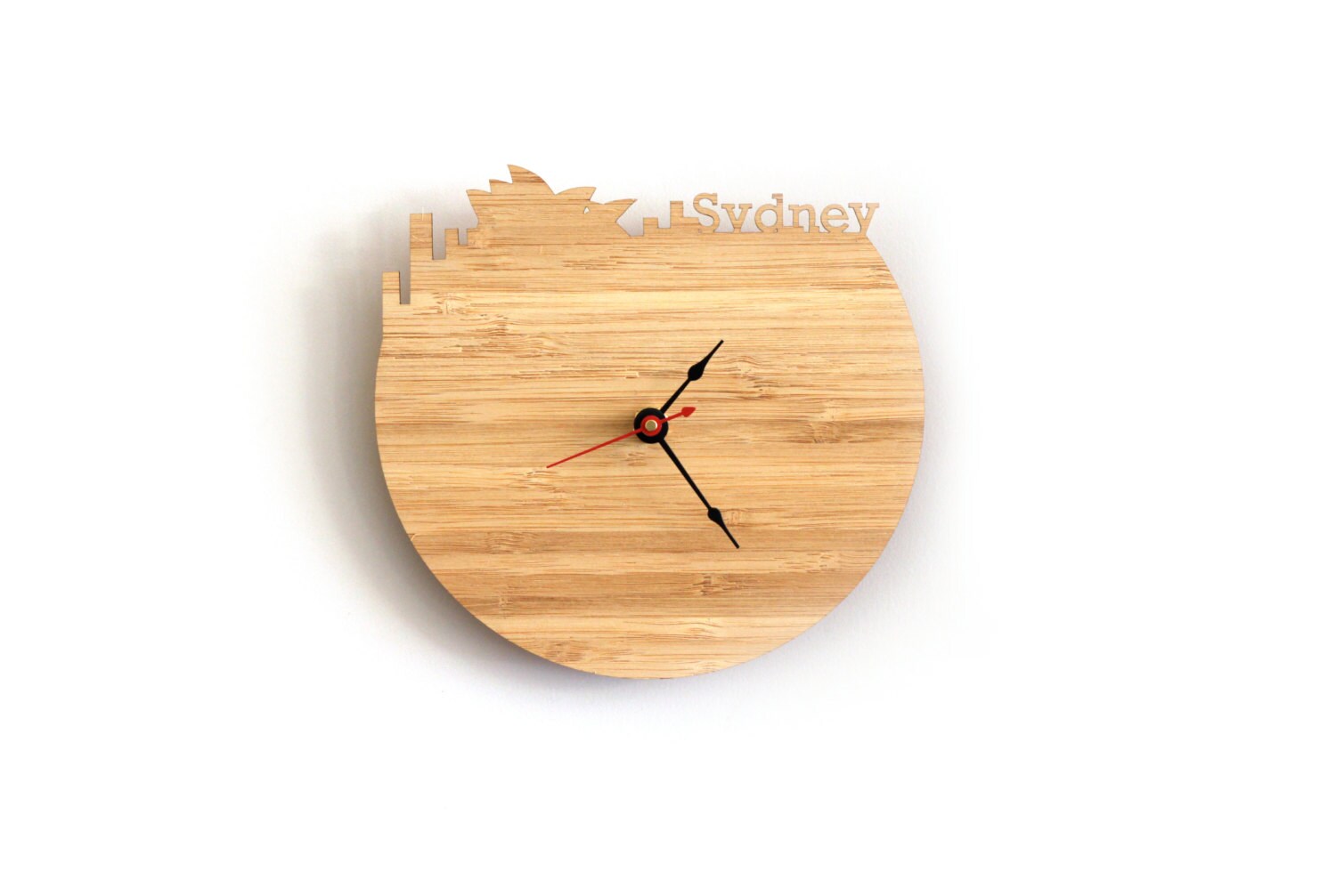 Sydney Modern Wall Clock Etsy