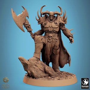 Hell-Forged Legion | Devil | Demon | Undead | Warband | DnD TTRPG Wargaming Model | Rescale Miniature | 28mm / 32mm