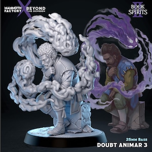 Doubt Animar | Cloud Spirit | Will o Wisp | Intellect Devourer | DnD TTRPG | Mammoth Factory | 25mm