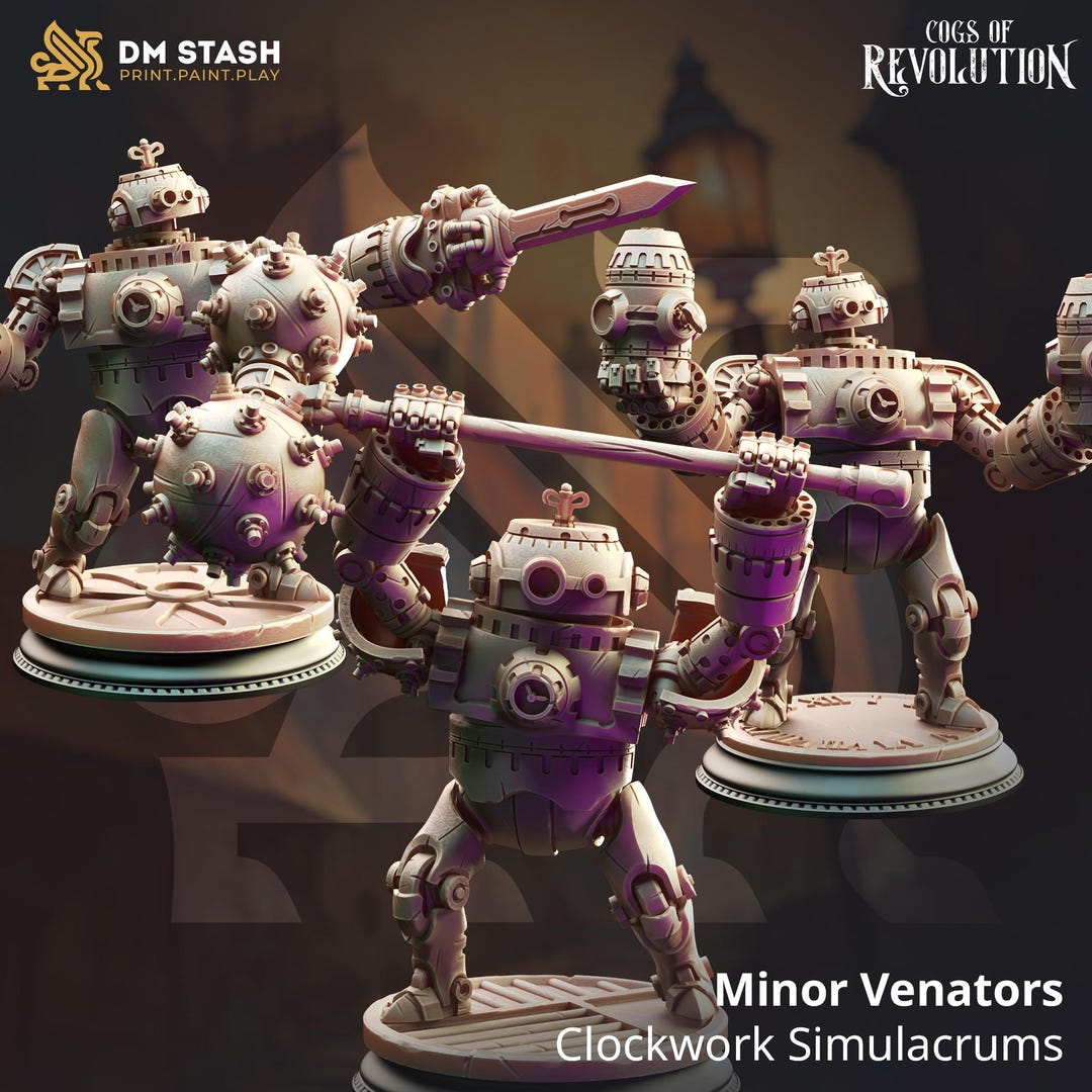 Minor Venators | Clockwork Simulacrums | Modron | Homunculus | Dnd ...
