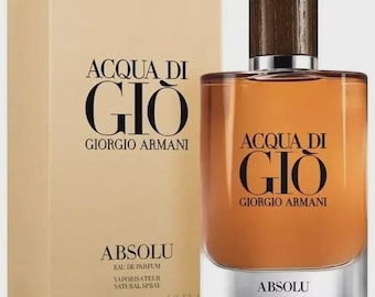 Acqua Di Gio Absolu: Giorgio Armani Eau de Parfum for Men (4.2 oz)