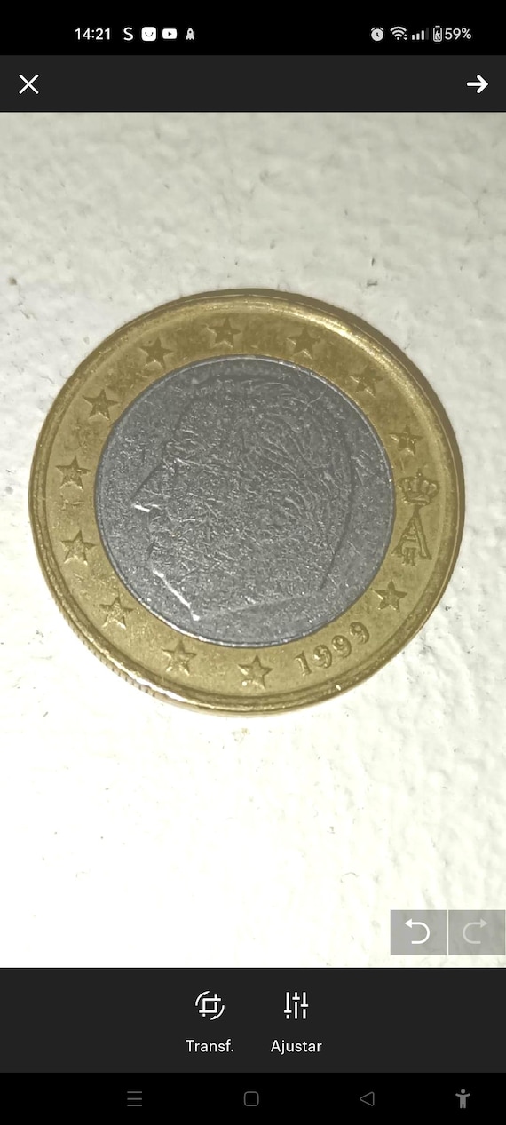 希少コイン、1 ユーロ コイン 1999 年ベルギー、1999 年ベルギー