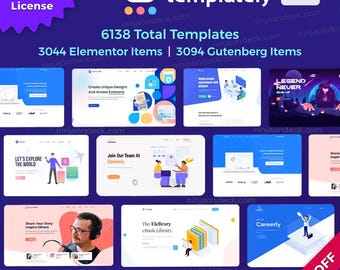 Templately Pro ‒ Lifetime/1-Year ‒ WordPress Templates Plugin