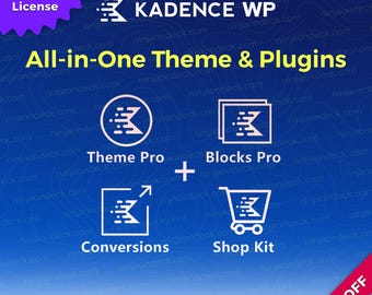 Kadence Ultimate ‒ Lifetime/1-Year ‒ WordPress WooCommerce Plugin & Theme
