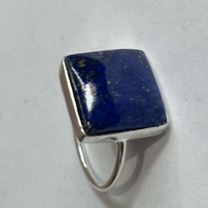 Lapis Lazuli Sterling Silver Ring