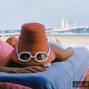 Plakat „Slim Aarons opalający się w Wenecji”, odbitki fotografii vintage zdjęcie 4