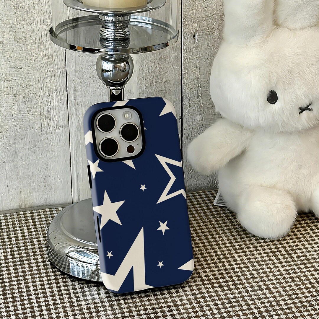 Star Pattern Phone Dark Blue Star Pattern Phone Case,minimalist Geometric Star,iphone 17 ...