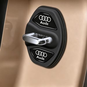 Skydd för bildörrlås, för Audi-förare, silikonmaterial, fordonets låsområde