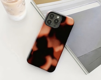 Funda para teléfono Amber: una elegante funda protectora estilo años 90 para iPhone 17, 16, 15, 14, 13, 12 Plus Pro Max, Samsung S25, S24, S23, S22 Plus Ultra