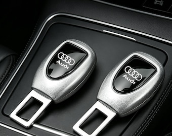 Audi ABS Seat Belt Extender, Adjustable Buckle Extension, Interior Convenience Accessory,Car Owner Gifts