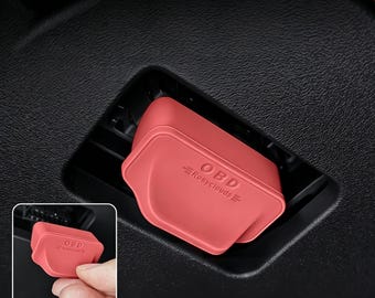 OBD Port Cover For Audi Owners, Silicone Dust Cap, Vehicle Diagnostic Socket Accessory