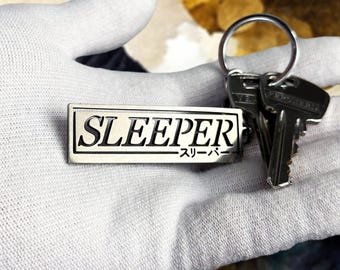 Llavero JDM "Sleeper" - Etiqueta JDM Jet para entusiastas y tuneadores de coches - Regalo sutil y elegante para el coche - Etiqueta JDM para aficionados a los coches