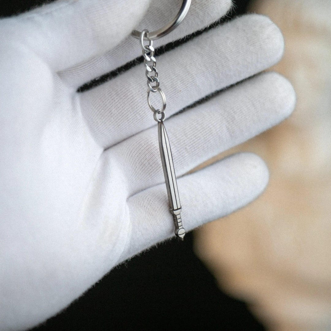 Roman Gladius Keychain – Stainless Steel Sword - Etsy