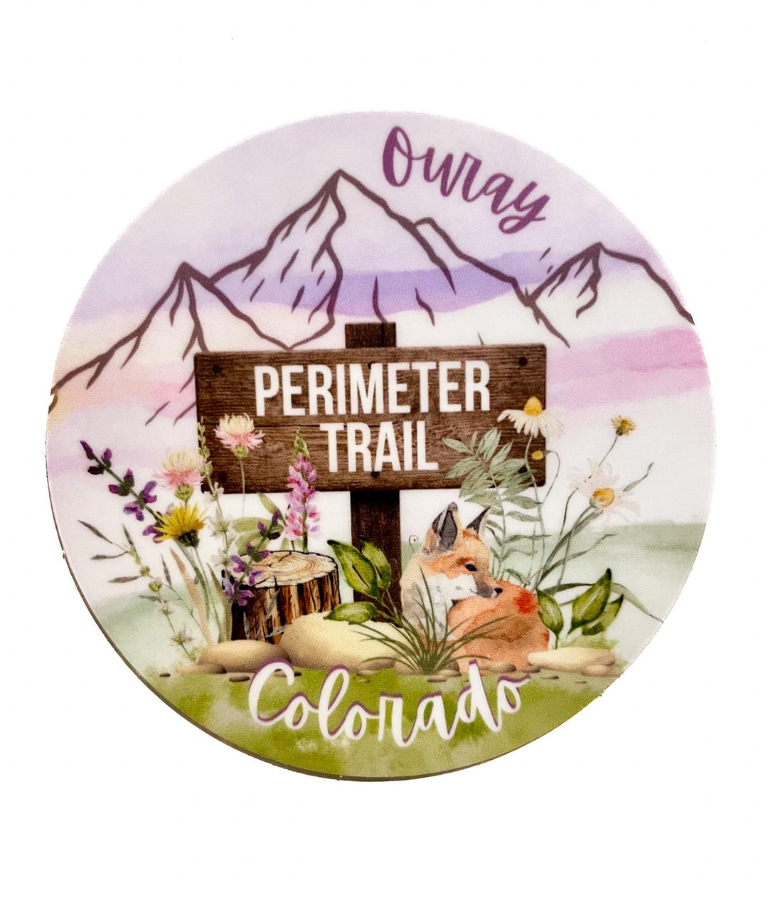 Colorado Sticker / Ouray / Perimeter Trail / Hiking / Waterproof / 3 ...