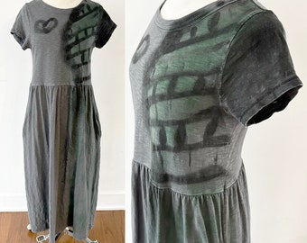 Green Mind Dress // Size S // One of a Kind!