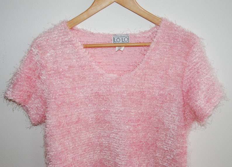 S A L E/_ LAST CHANCE Size Large Vintage Puink Blouse