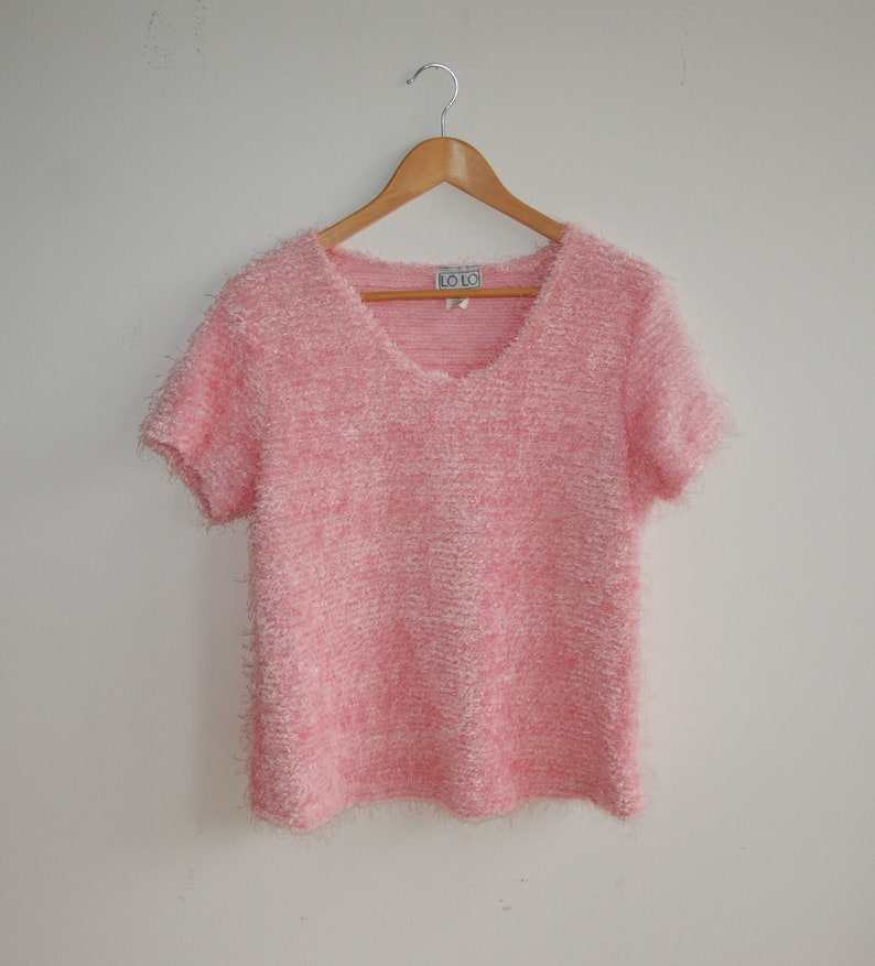 S A L E/_ LAST CHANCE Size Large Vintage Puink Blouse