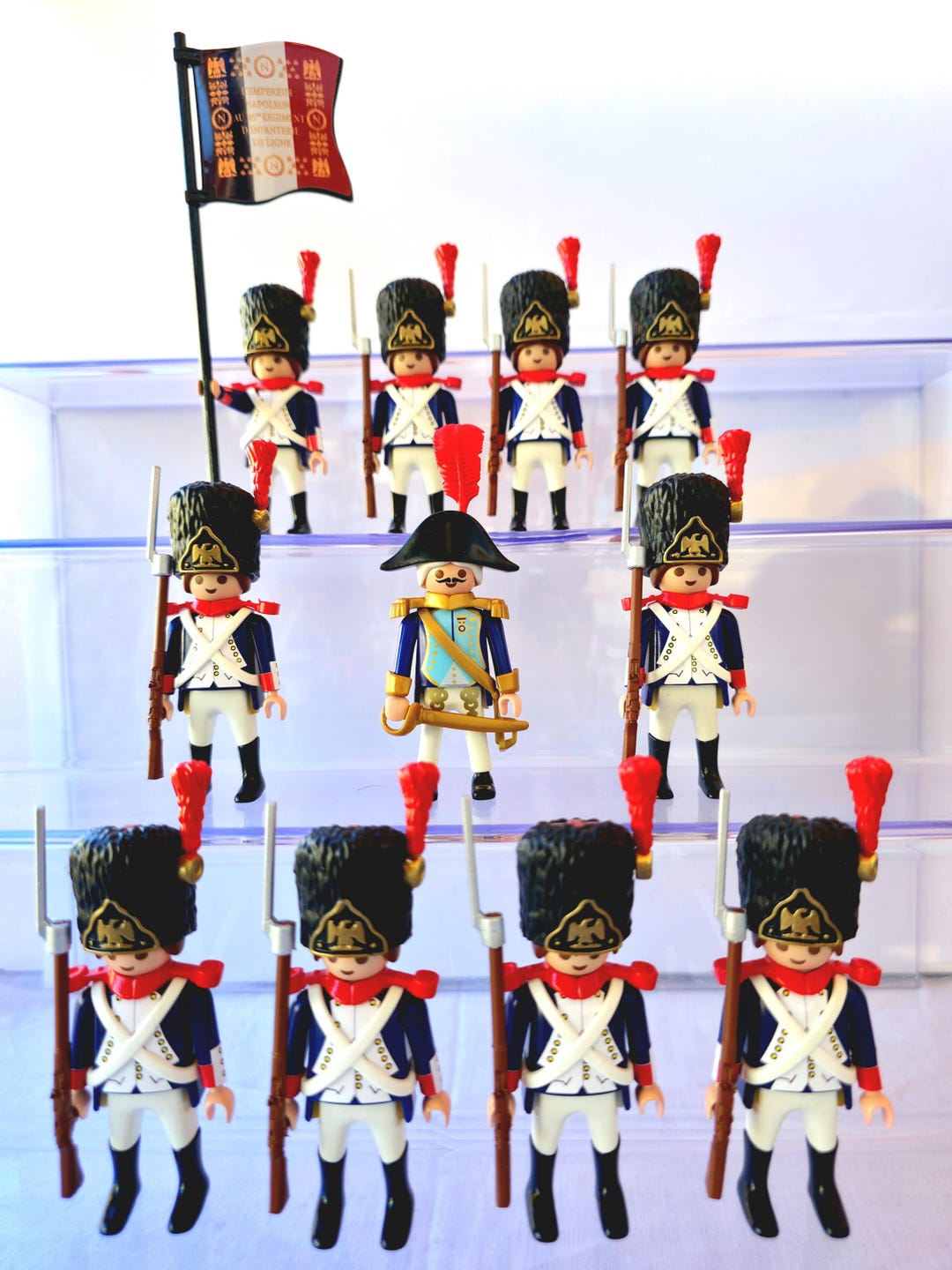 Figurine Playmobil Personnalisée - Soldat Waffen Grenadier (France 1944) - REF-0671