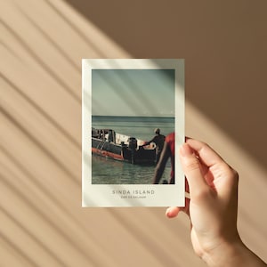 Tanzania Boat Rides Postcard Digital Download | Travel Photography Printable Wall Art | 5x7 Instant Download