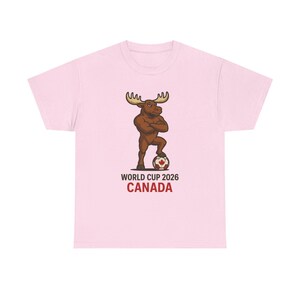 World Cup 2026 Canada Tee: Unisex Heavy Cotton Soccer Shirt image 10